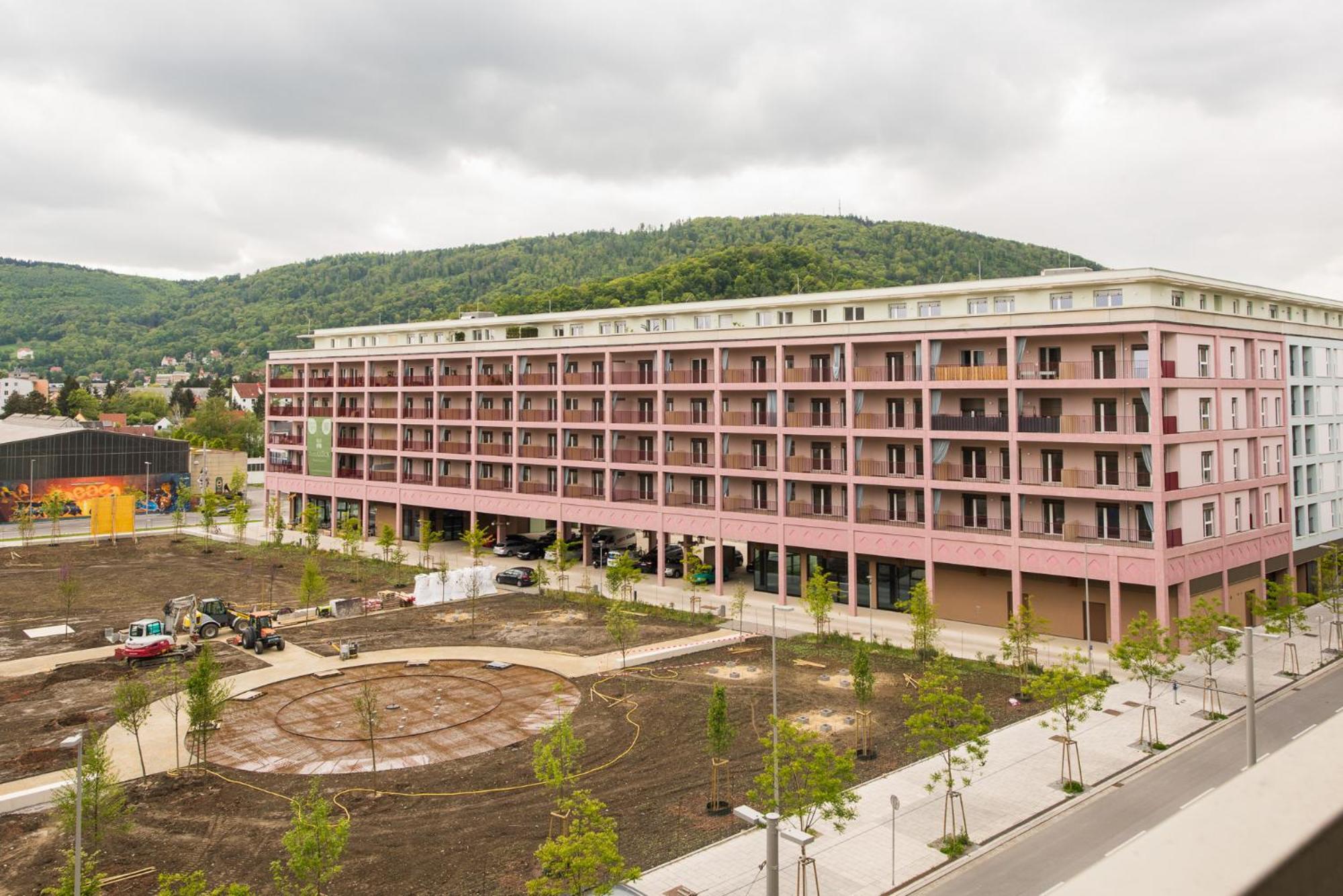 Muzeta Graz - Eco-Friendly Parkview Holiday Apartments In Graz'S Smart City Dış mekan fotoğraf