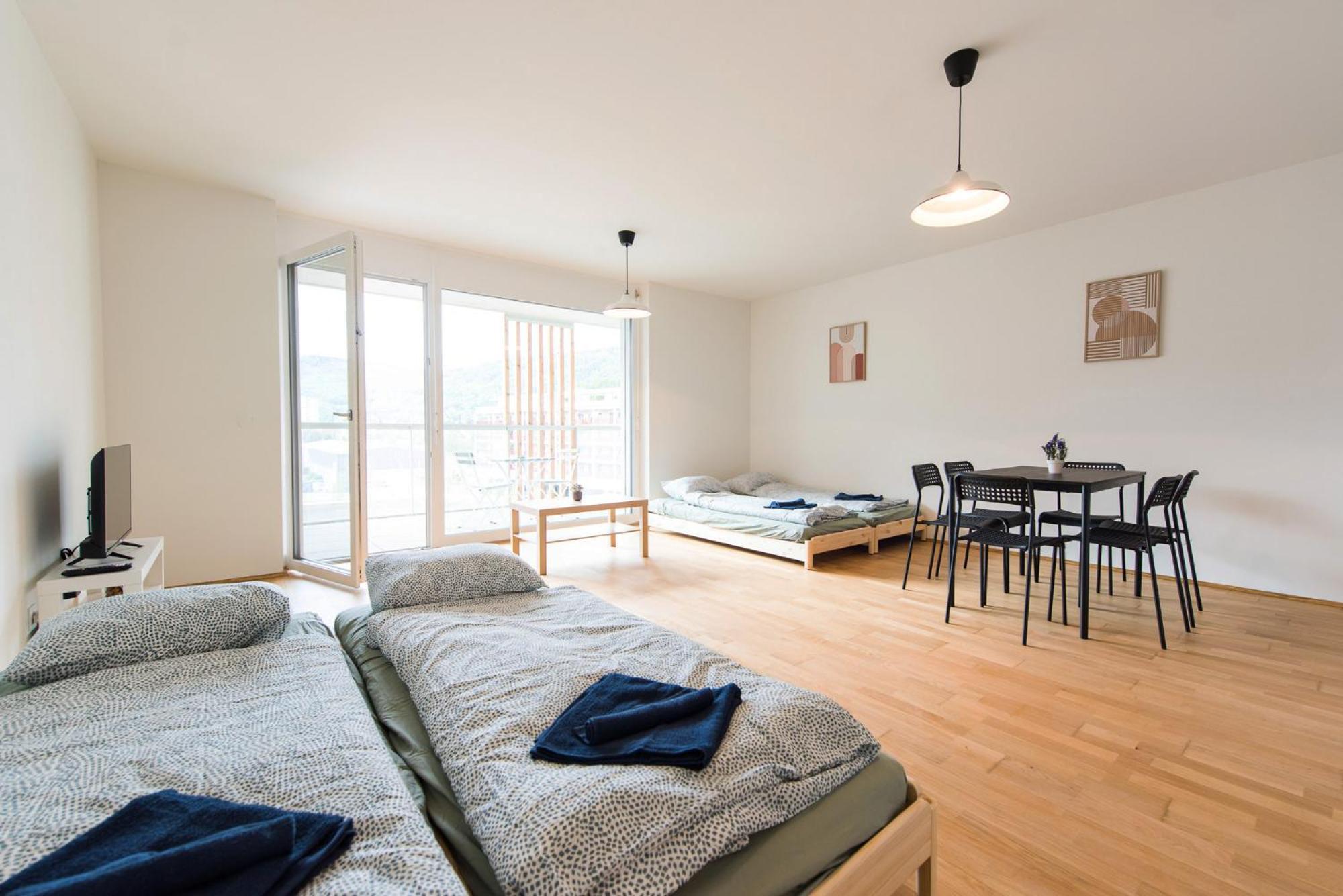 Muzeta Graz - Eco-Friendly Parkview Holiday Apartments In Graz'S Smart City Dış mekan fotoğraf